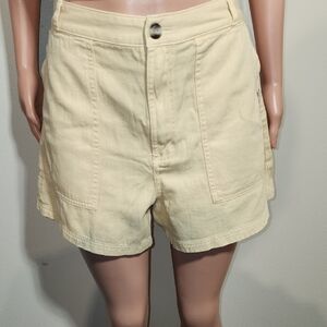 Universal Thread Cream High Waist Shorts